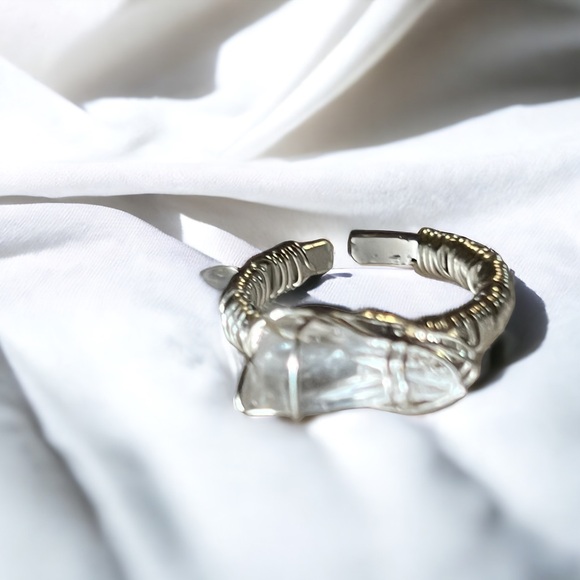 ✨CUSTOM SEA GLASS RING✨ ADJUSTABLE - Picture 4 of 4